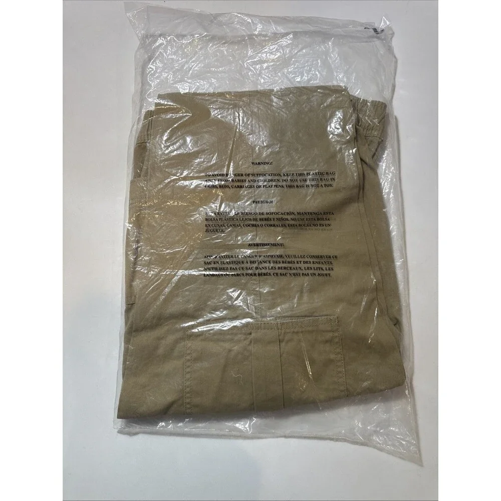 The Children’s Place Cargo Pants Husky Size 20 Flax NWT Sealed